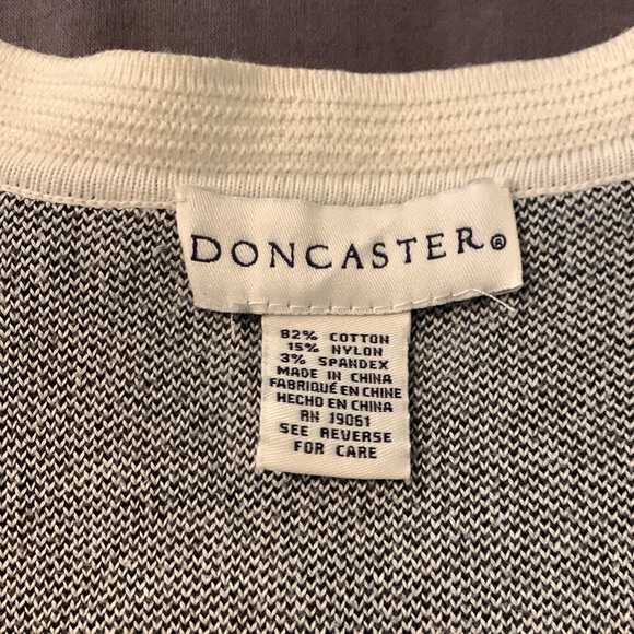 Vintage Doncaster Fringe Sweater Cropped Tribal Aztec Pattern Size Large Indie - Picture 9 of 10